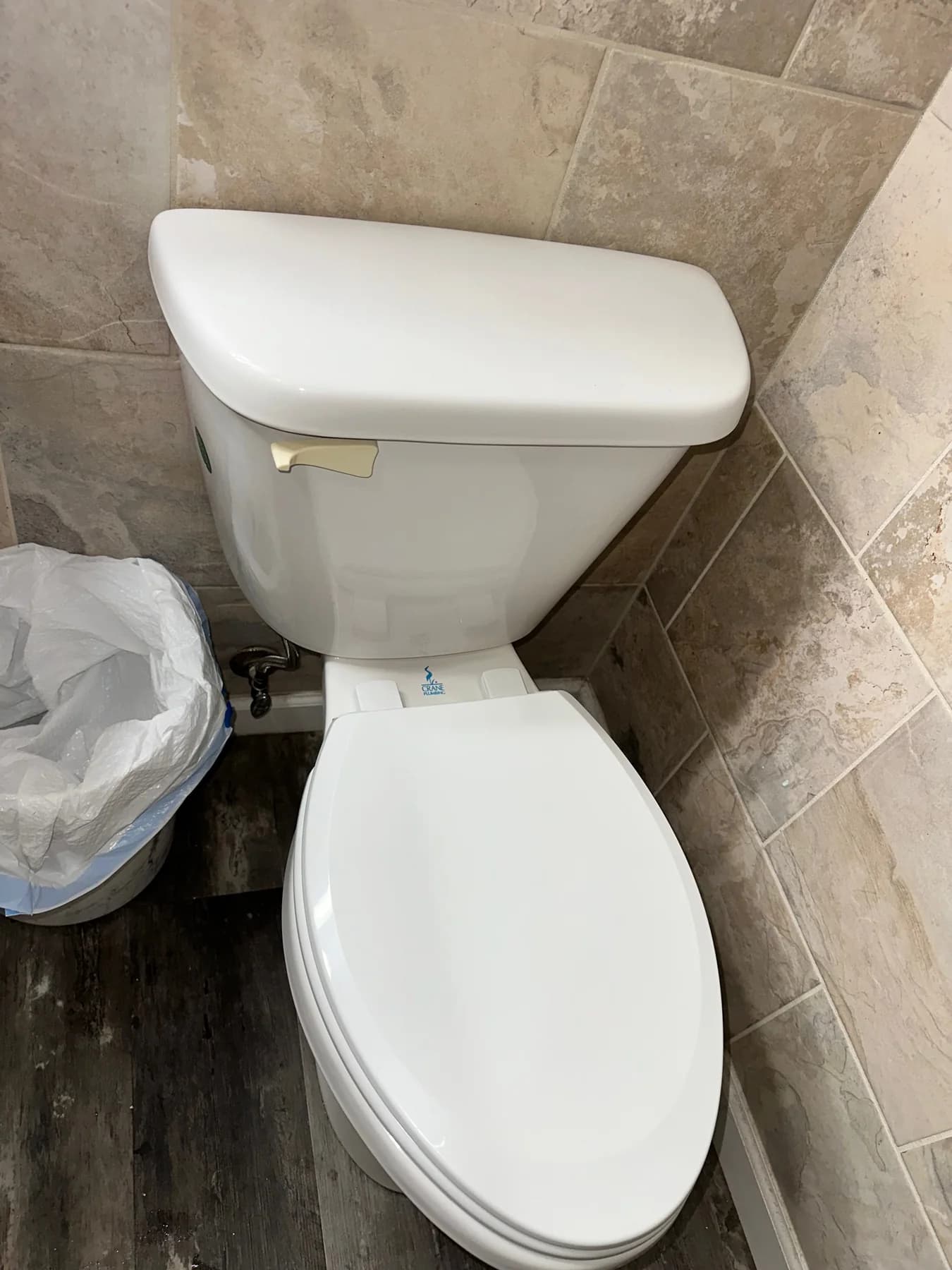 Clean bathroom toilet ready for rental guests